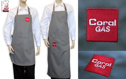 Coral Gas aprons by Chef House Workwear